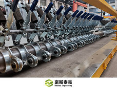 Sistema automático de corte de máquina para fabricar ladrillos